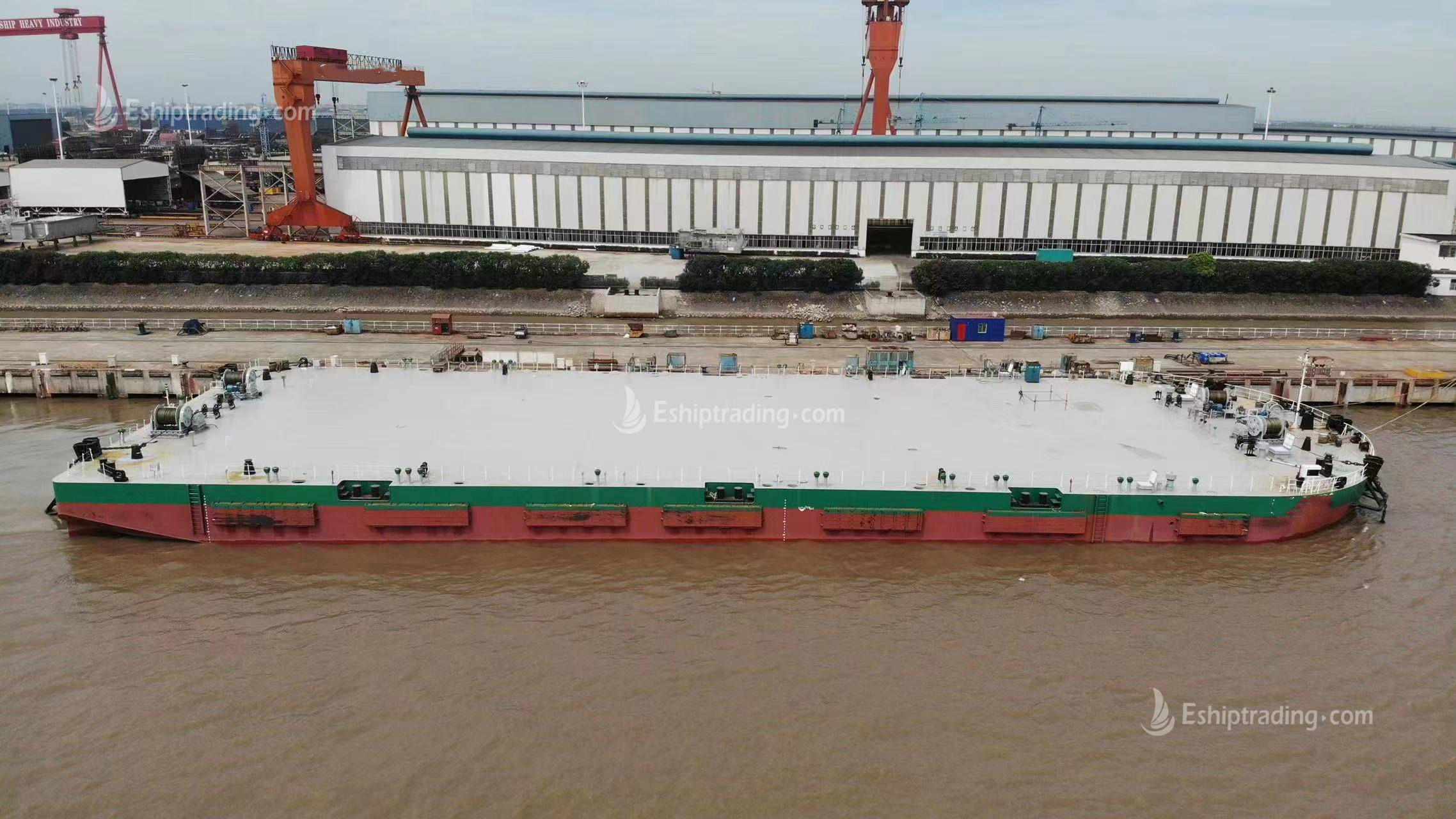 310 FT Non-self-propelled deck barge For Sale