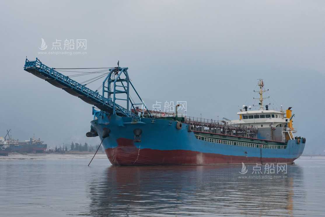 出售6391吨自吸自卸沙船