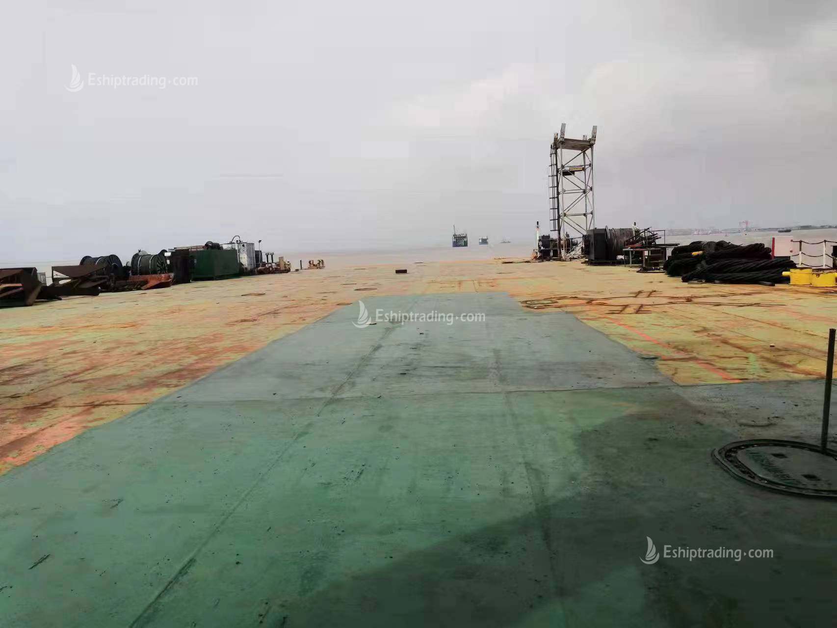 370 FT Non-self-propelled deck barge For Sale