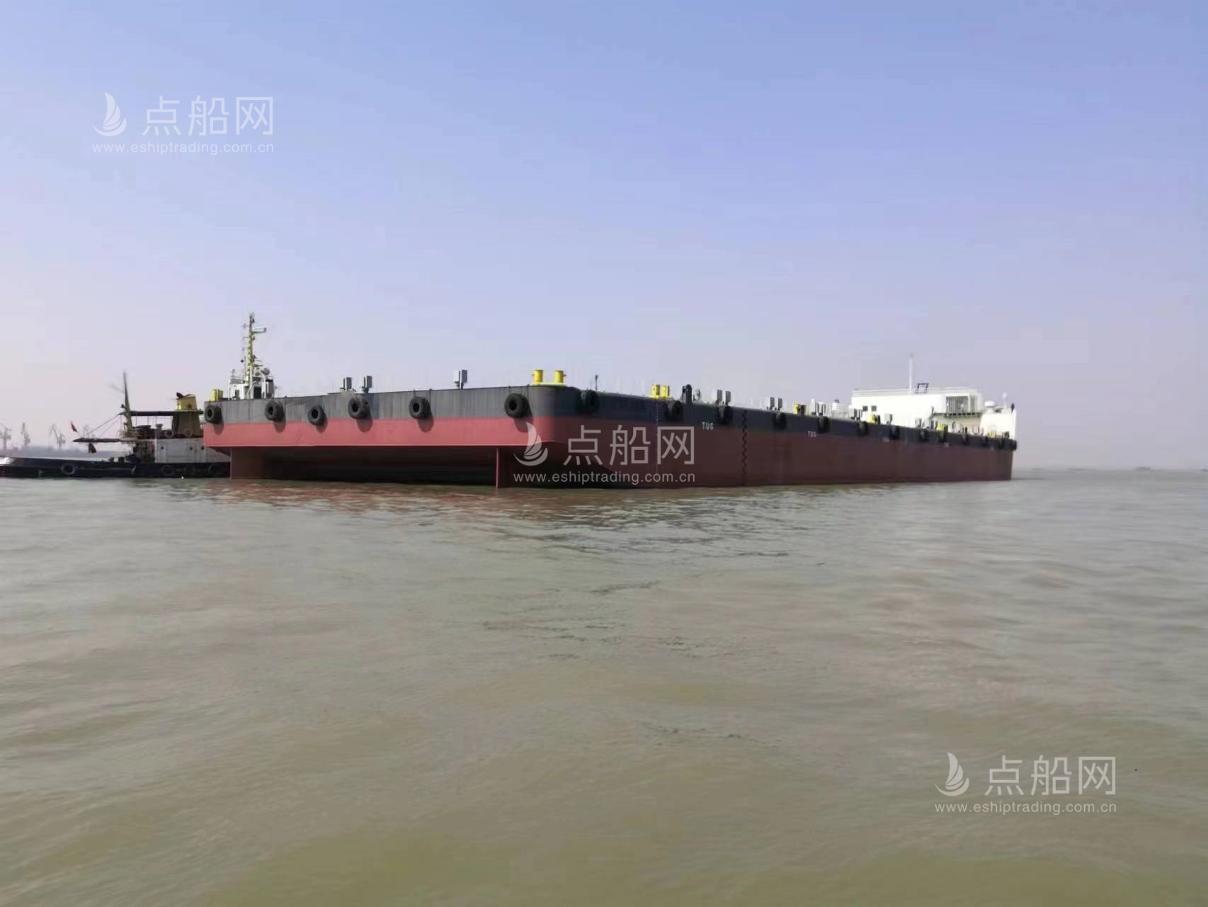 出售370尺无动力驳船