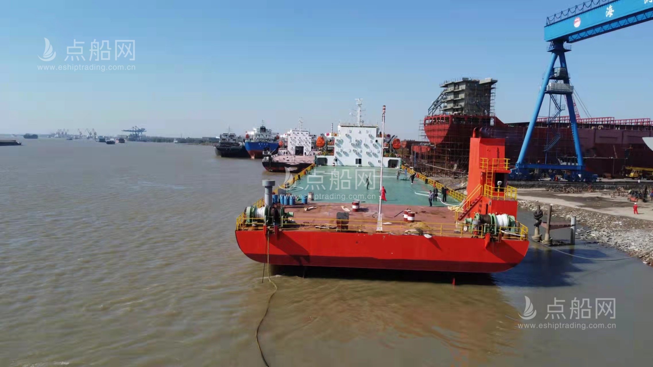 出售6099吨甲板货驳