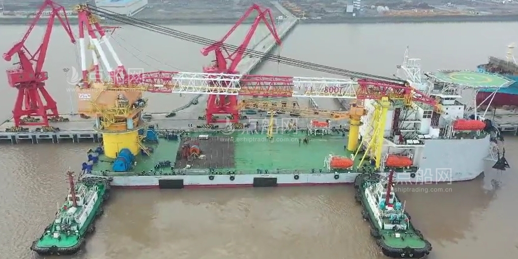 出售800吨全回转浮吊