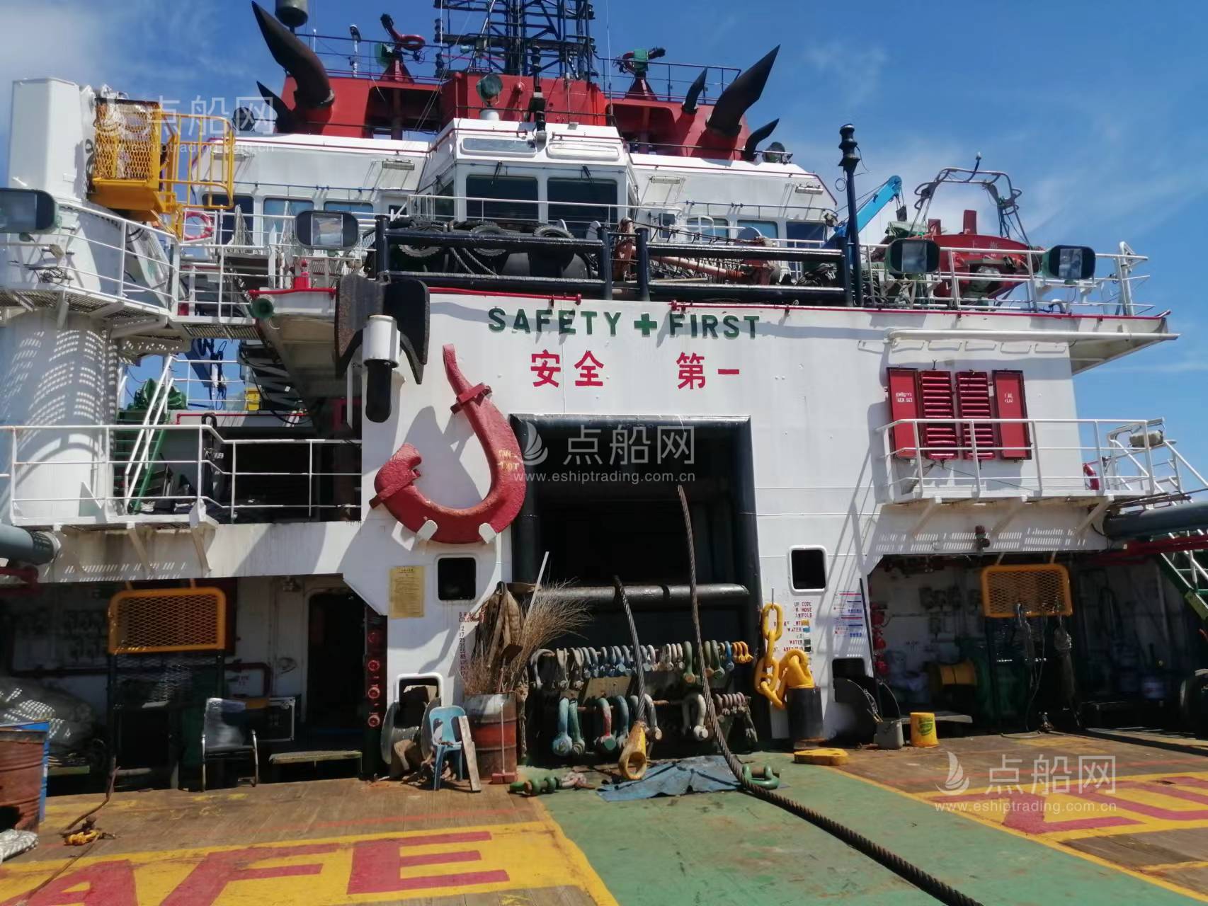 出售10869马力三用拖轮