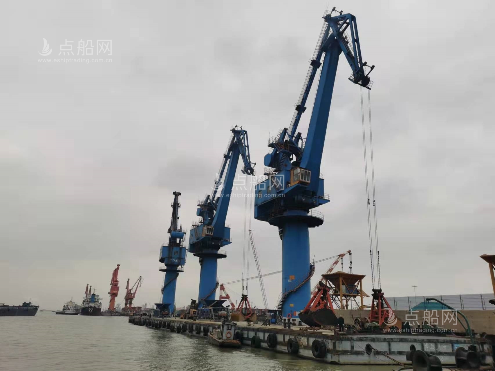 出售50吨老鹰吊起重船