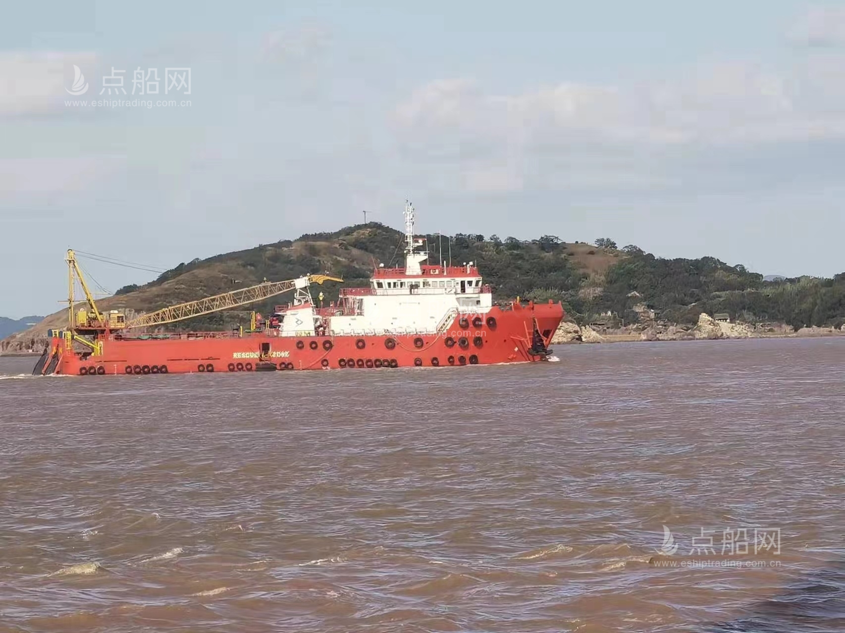 出售4080马力平台供应船