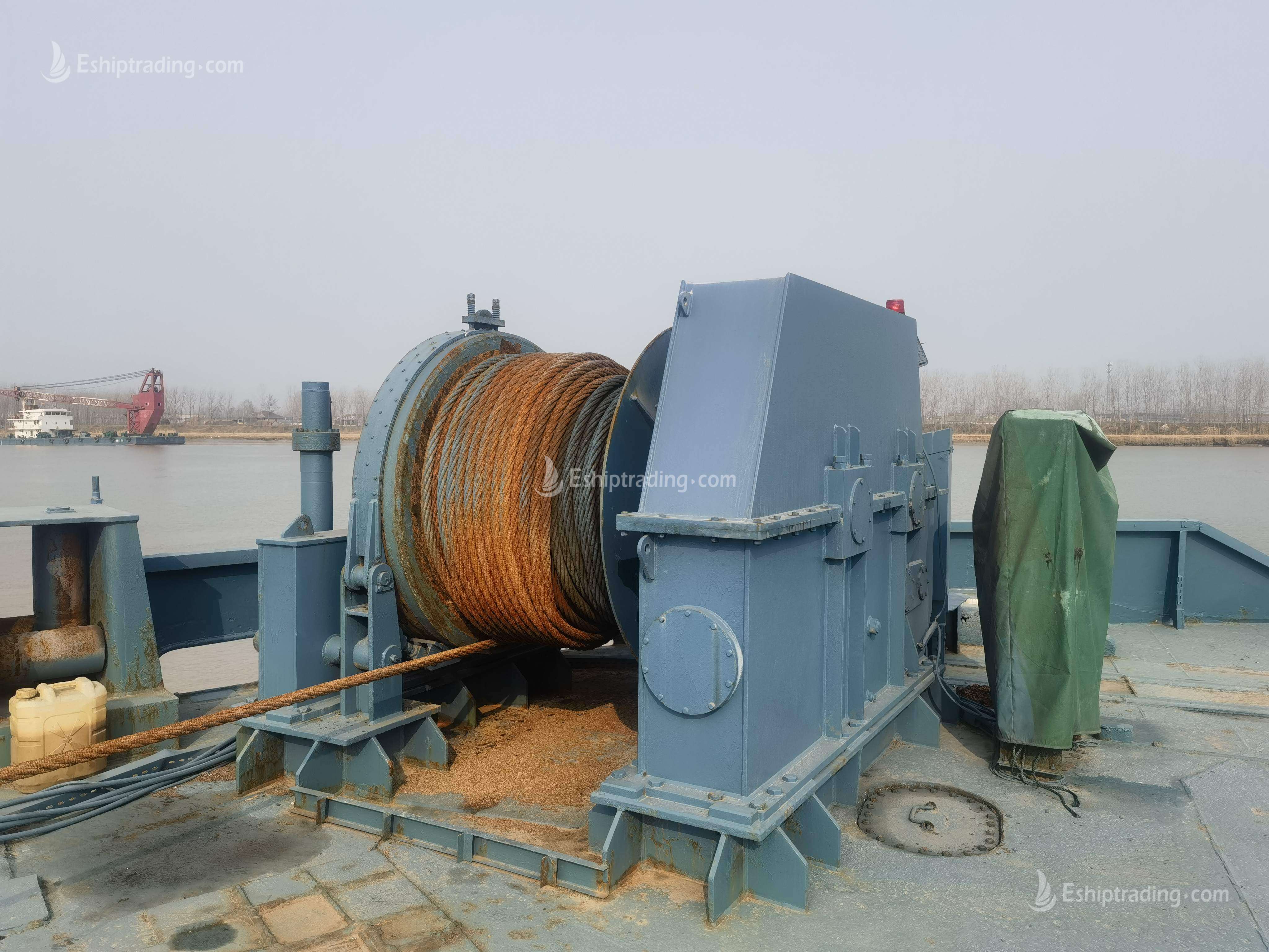 270 FT Non-self-propelled deck barge For Sale