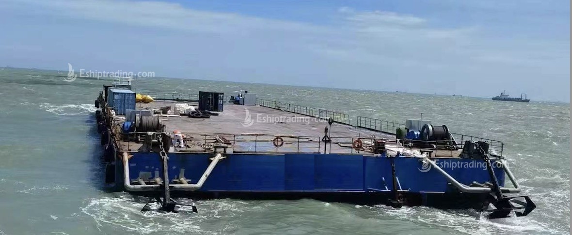 310 FT Non-self-propelled deck barge For Sale
