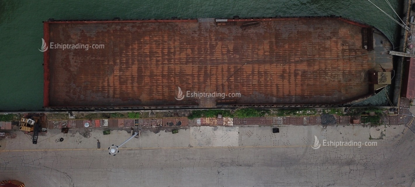 330 FT Non-self-propelled deck barge For Sale