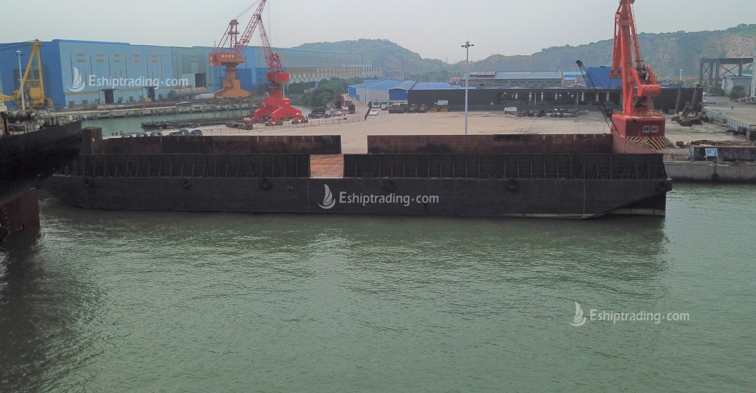 330 FT Non-self-propelled deck barge For Sale