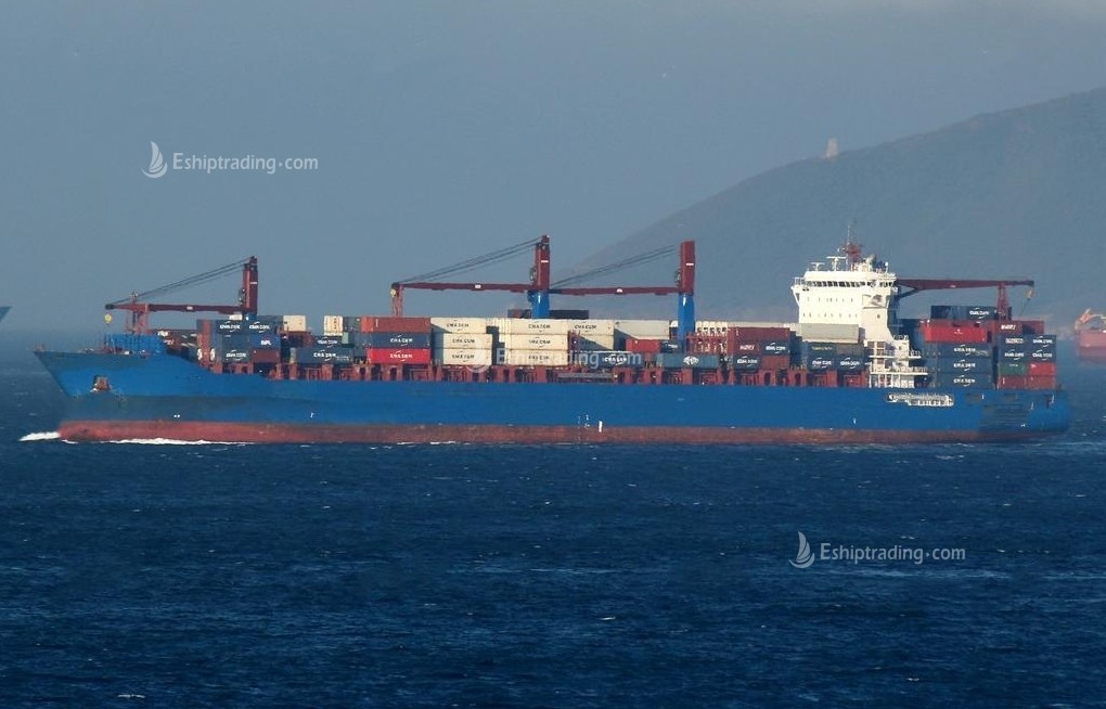 2786 TEU Container Ship For Sale