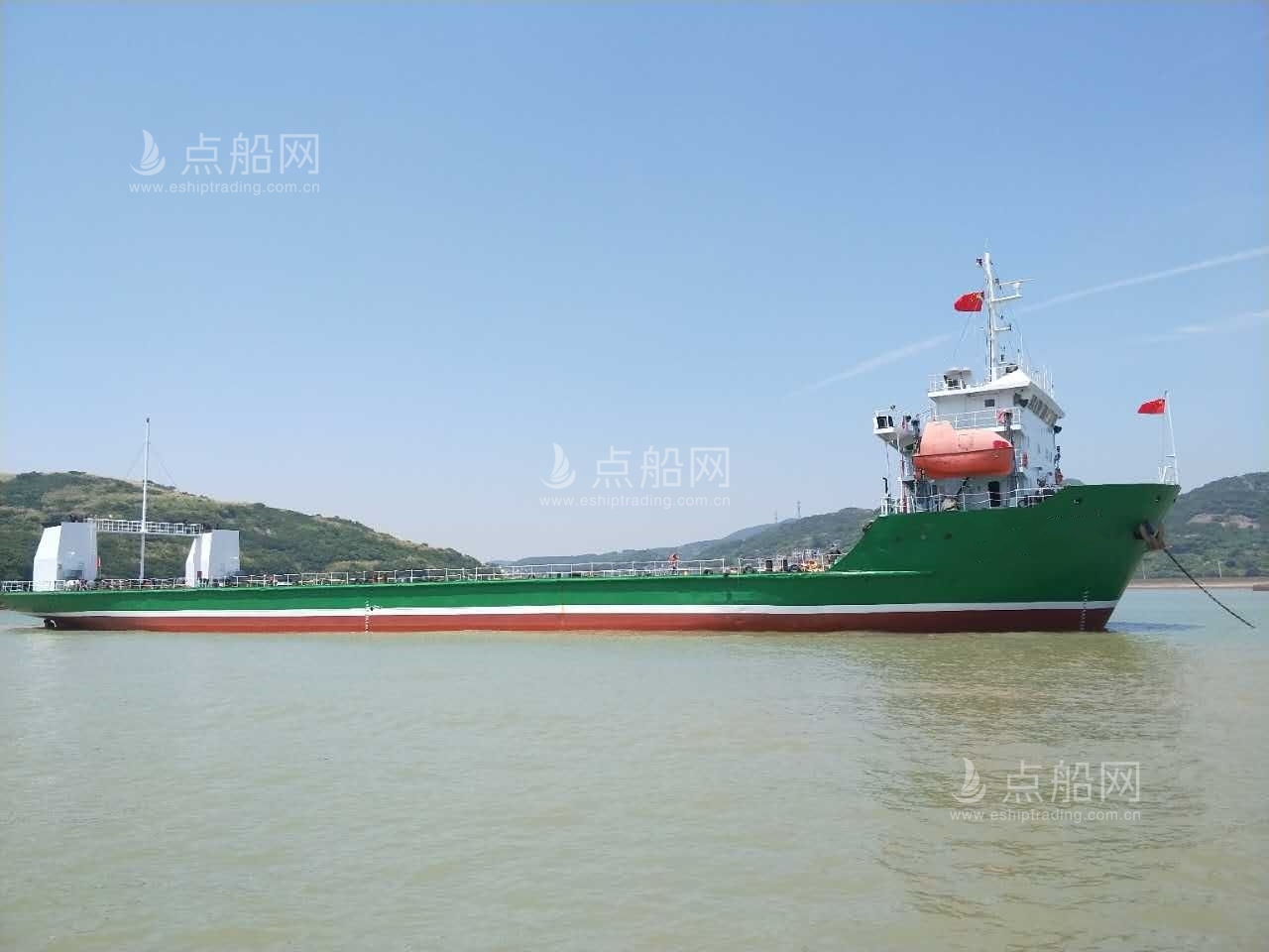 出售4350吨甲板货驳