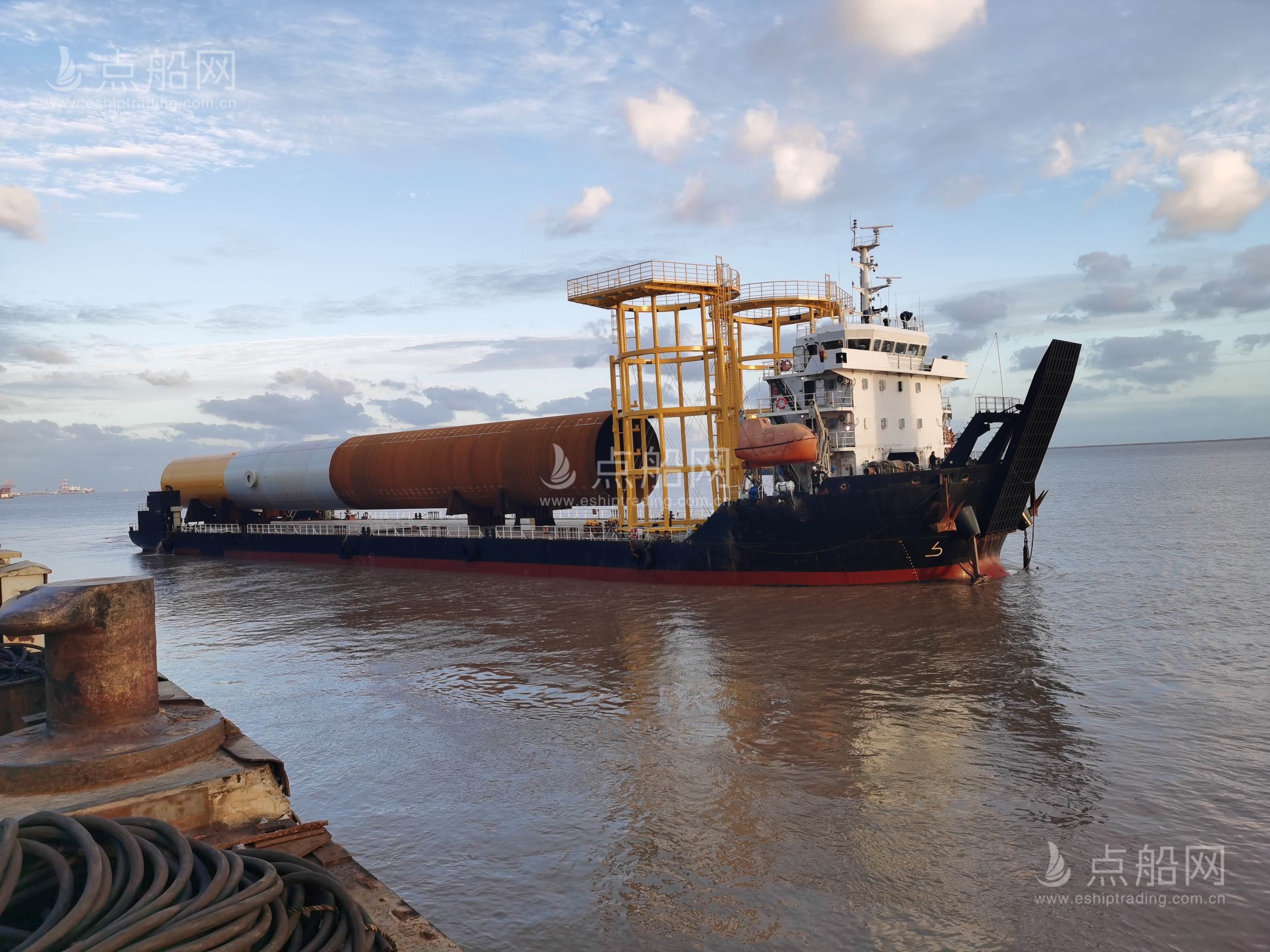 出售6060吨甲板货驳