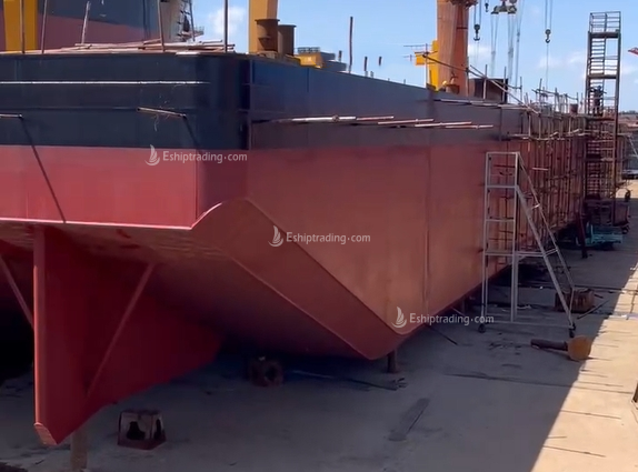 310 FT Non-self-propelled deck barge For Sale