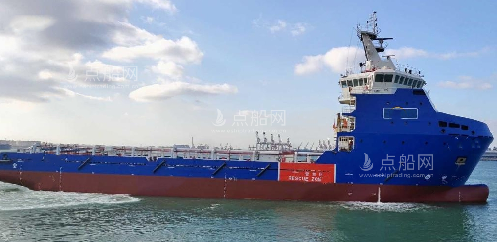 出售6528马力平台供应船