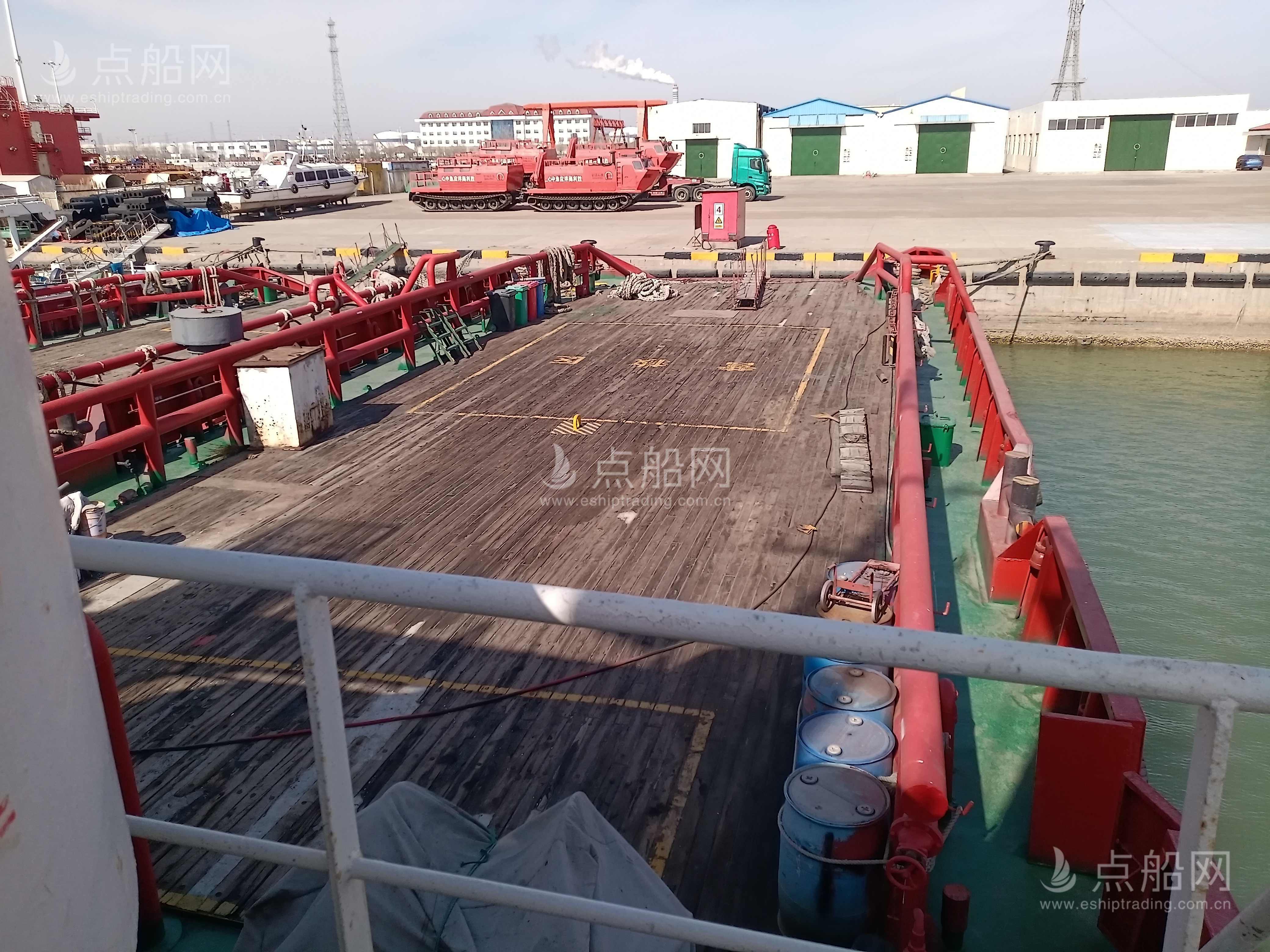 出售4800 马力平台供应船