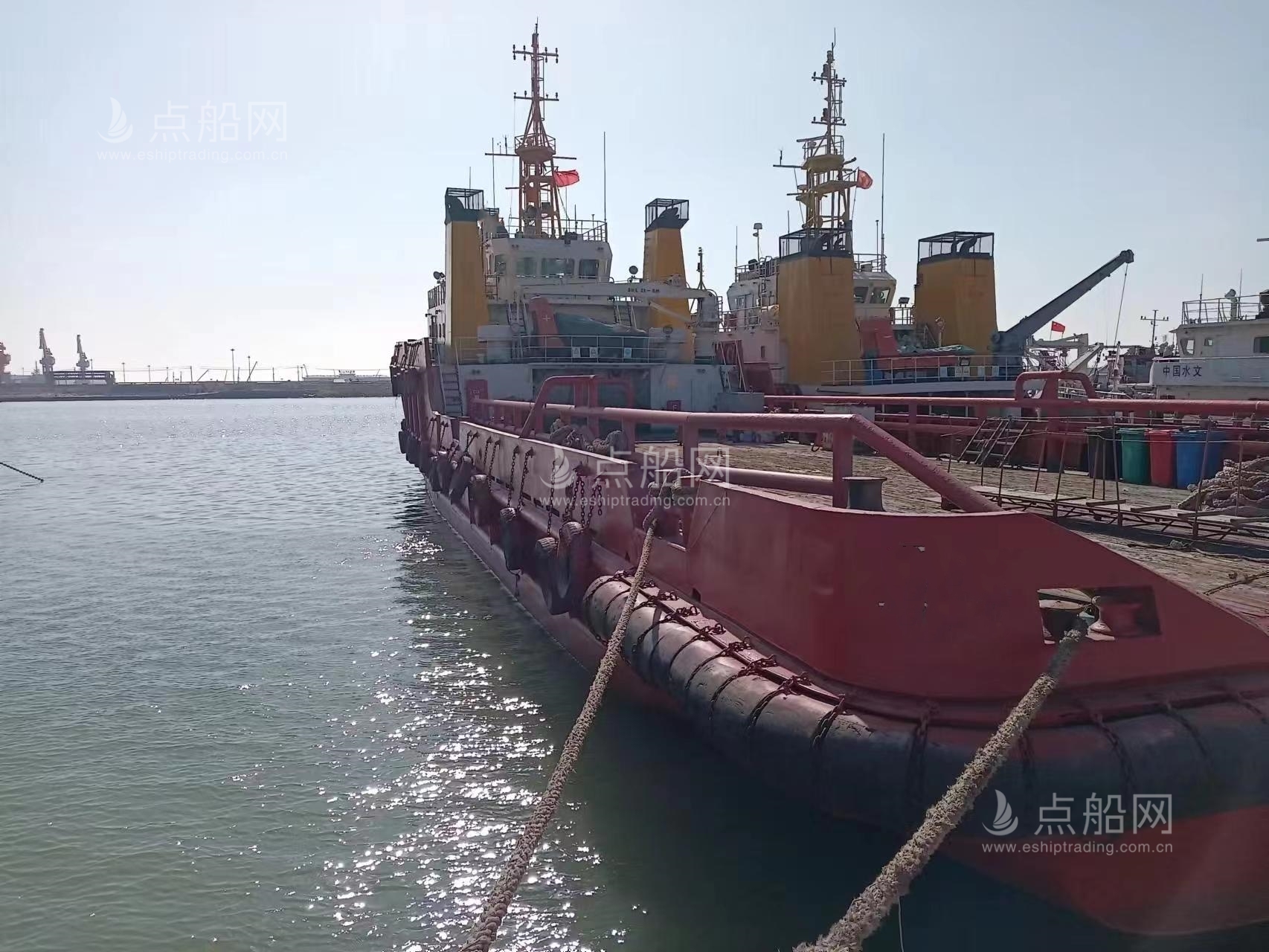 出售4800 马力平台供应船