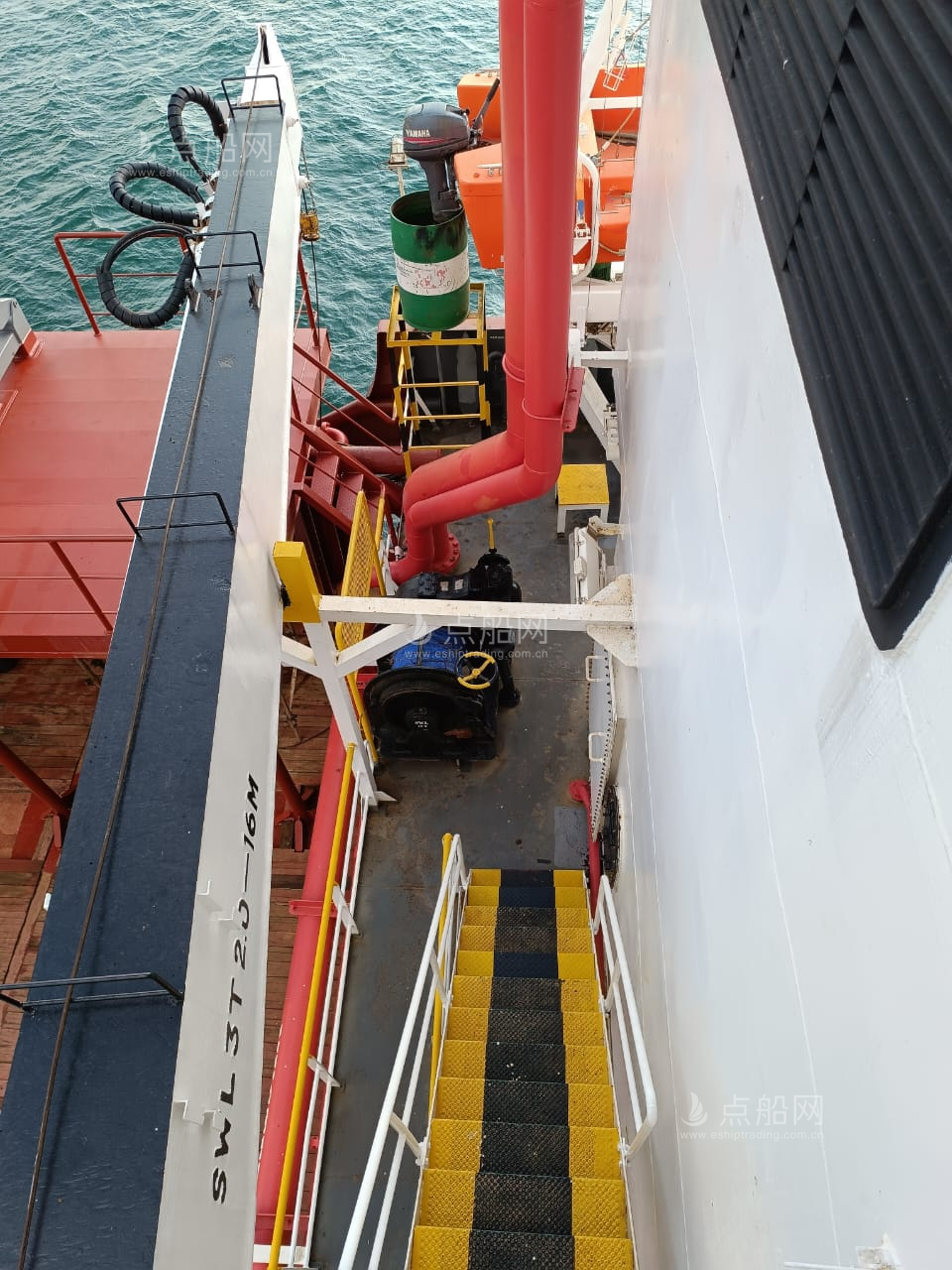 出售5454 马力平台供应船