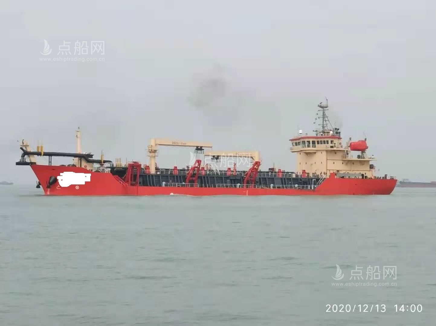 出售6000m³耙吸挖泥船