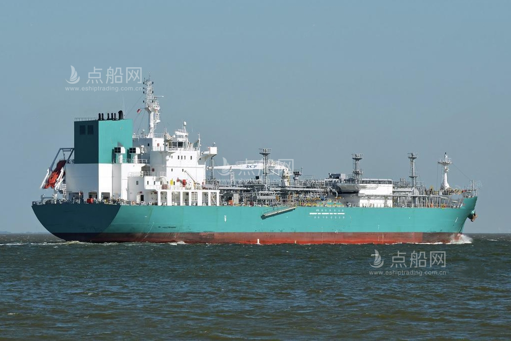 出售20227m³液化石油气船