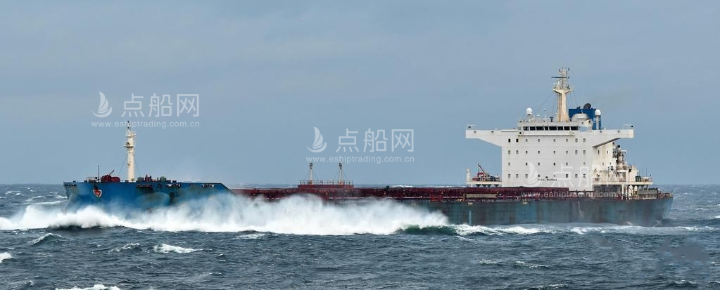 出售114100吨散货船