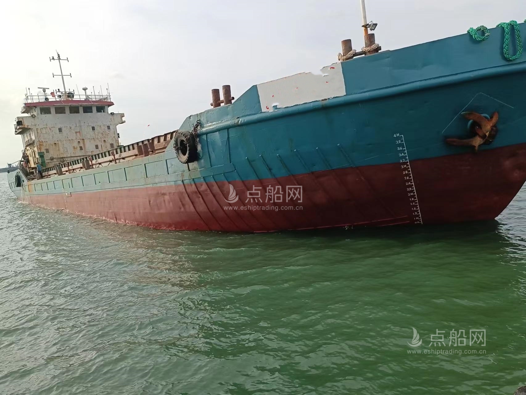 出售1400m³开体泥驳