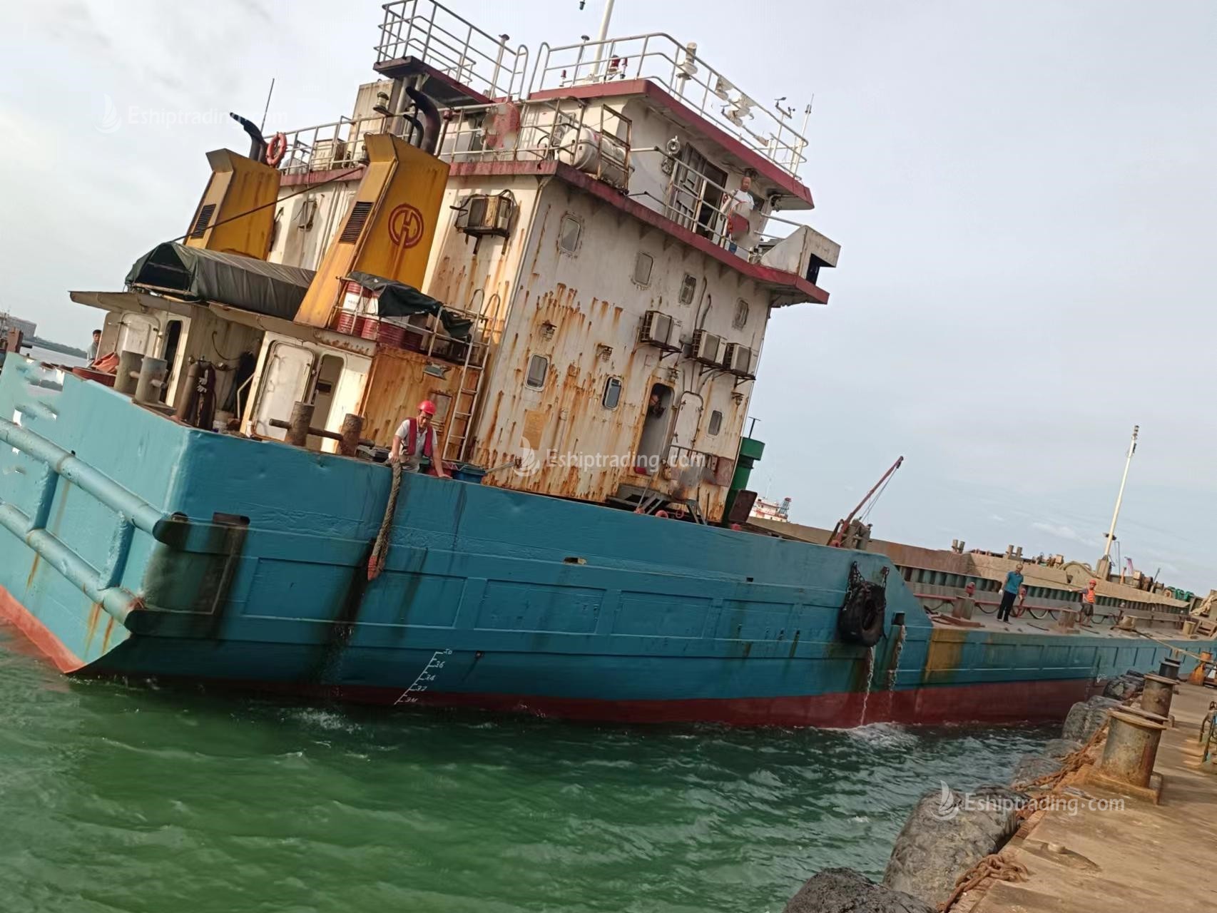 1400 m³ Split Hopper Barge For Sale