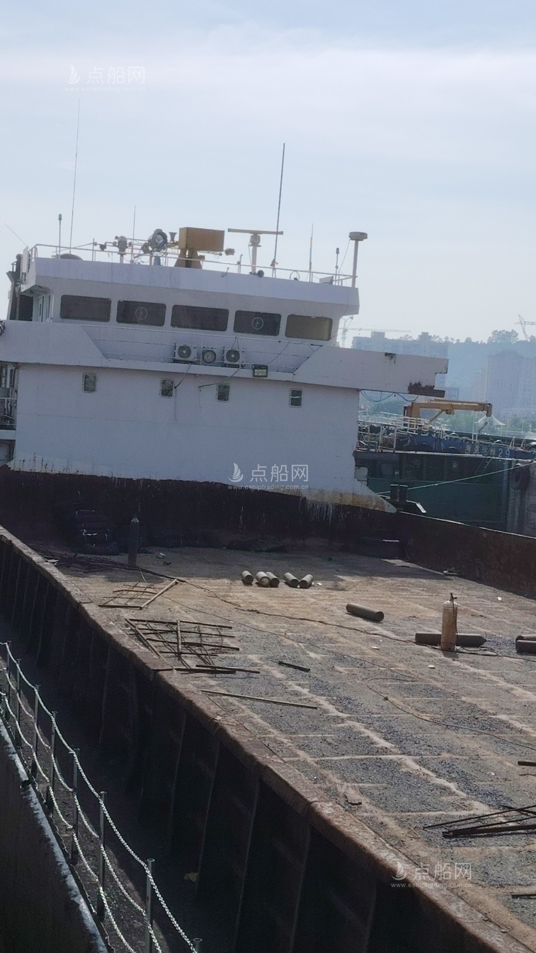 出售1452吨甲板货驳