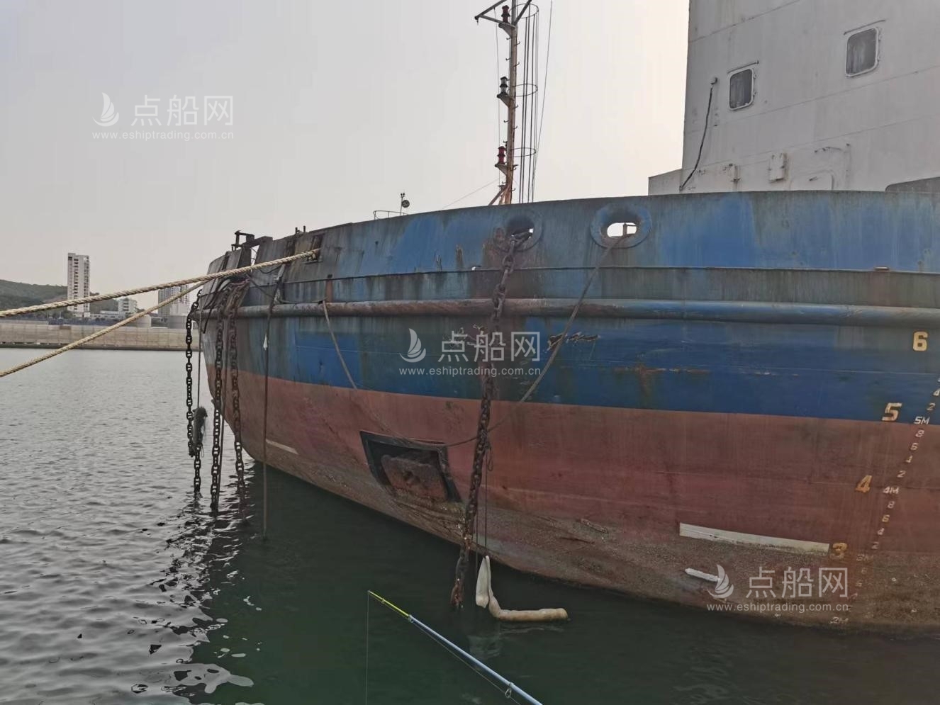 出售330尺无动力驳船