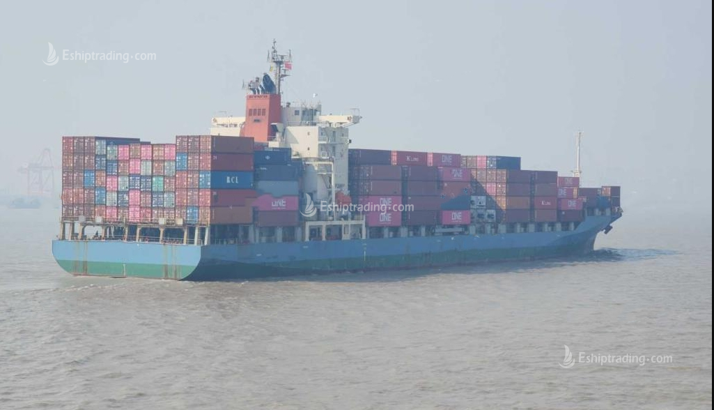 2553 TEU Container Ship For Sale