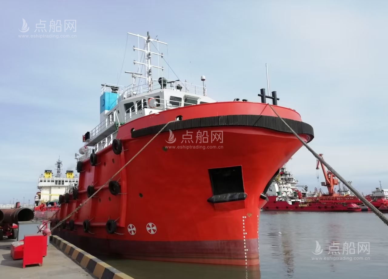 出售6000 马力三用拖轮