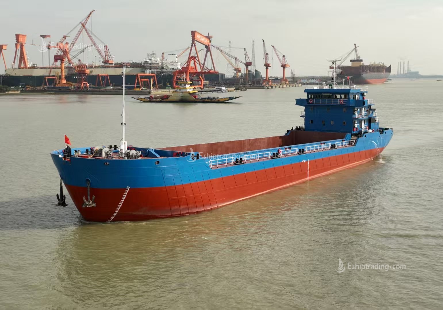 2200 m³ Split Hopper Barge For Sale