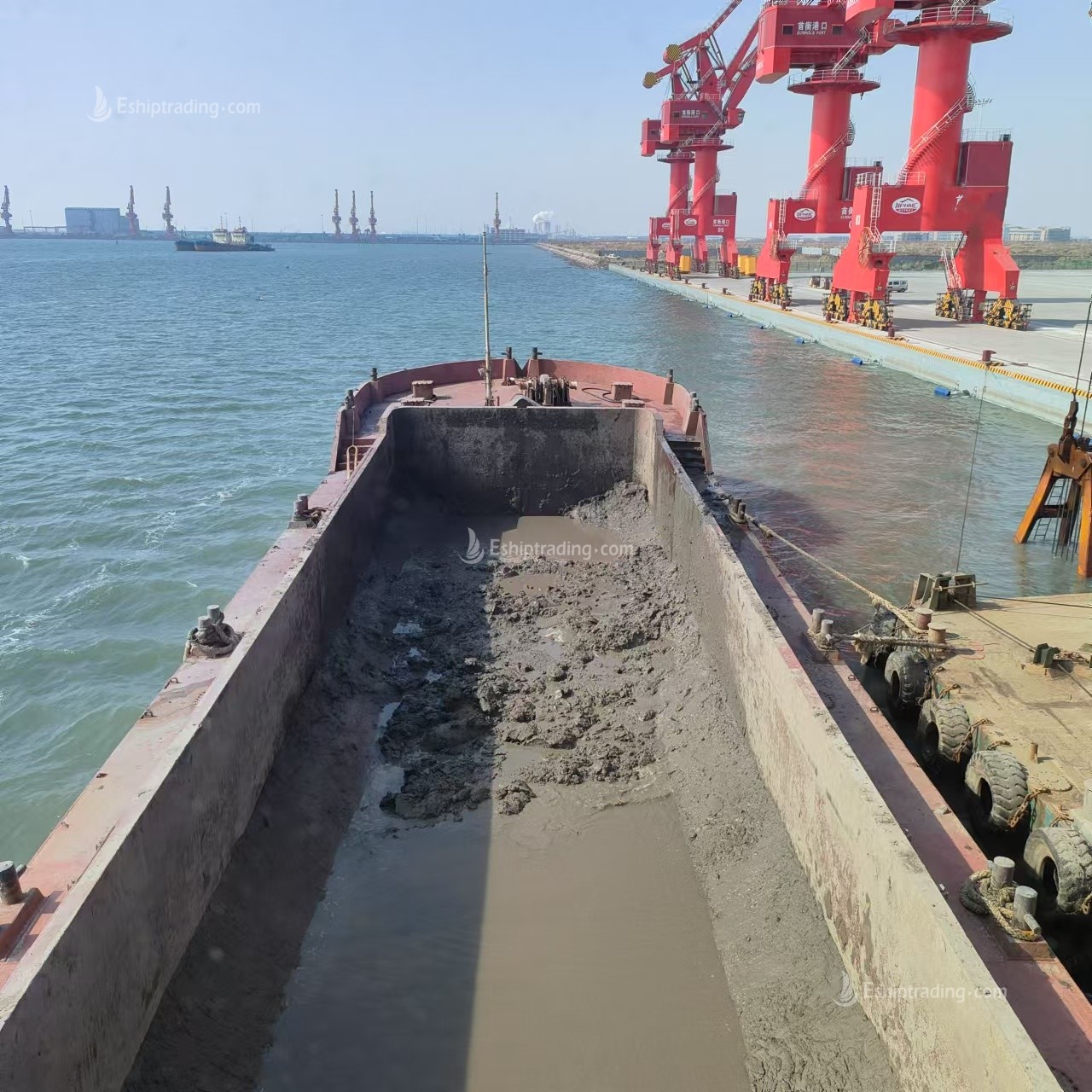 1000 m³ Split Hopper Barge For Sale