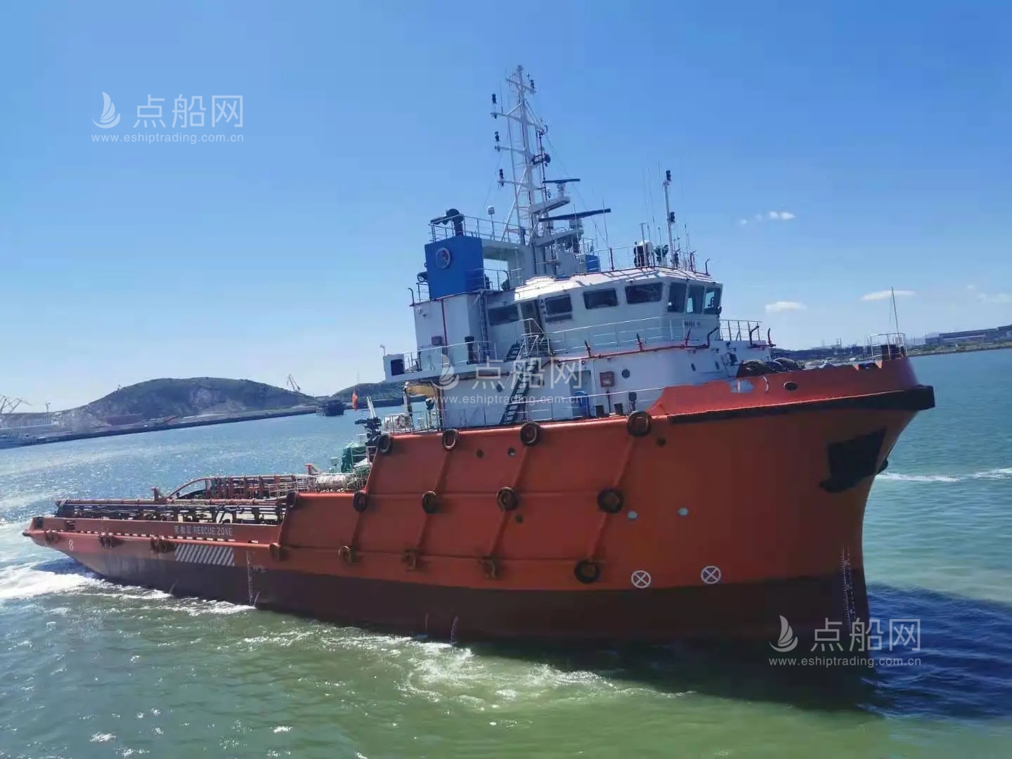 出售8400 马力三用拖轮