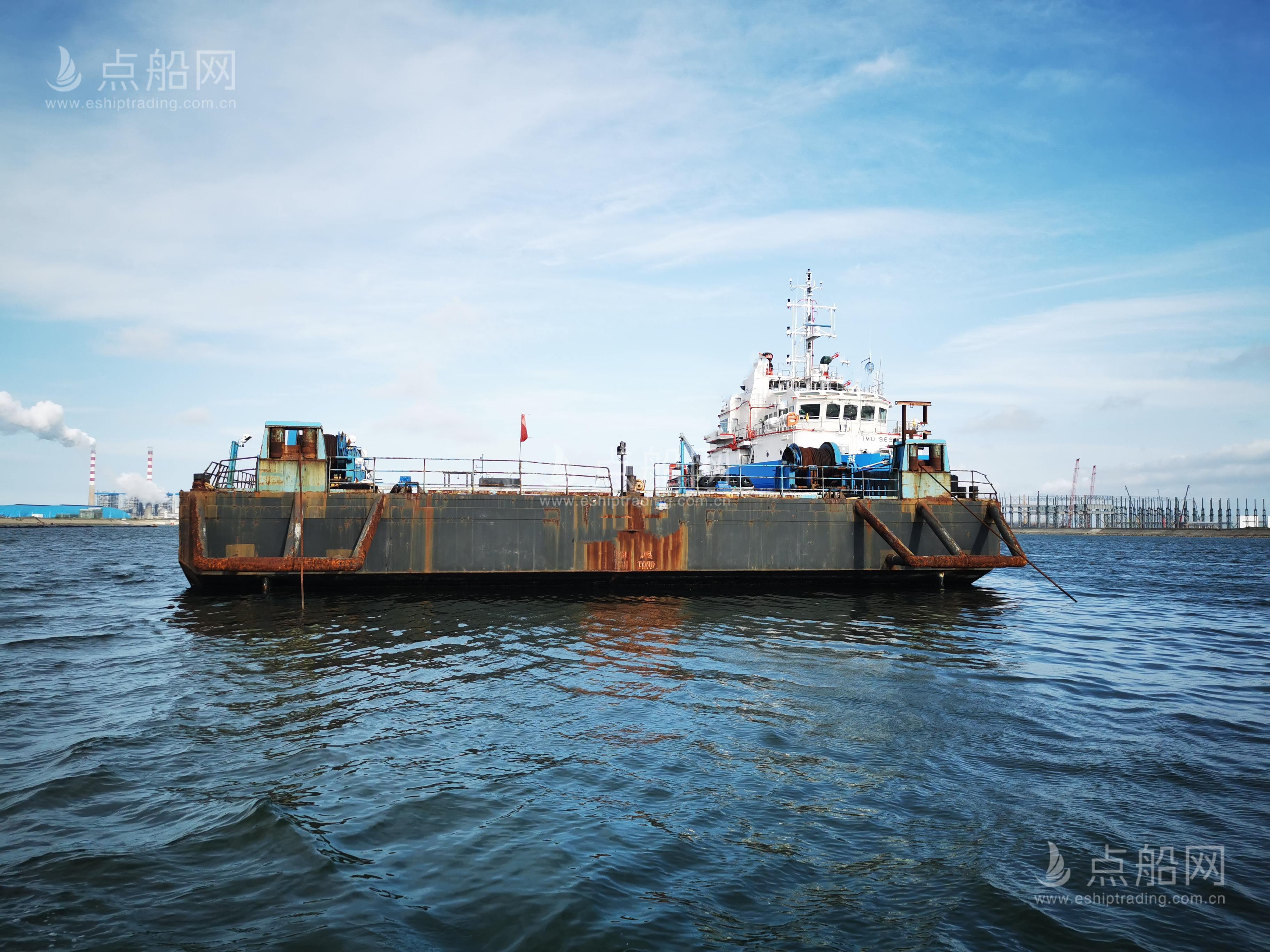 出售310尺无动力驳船