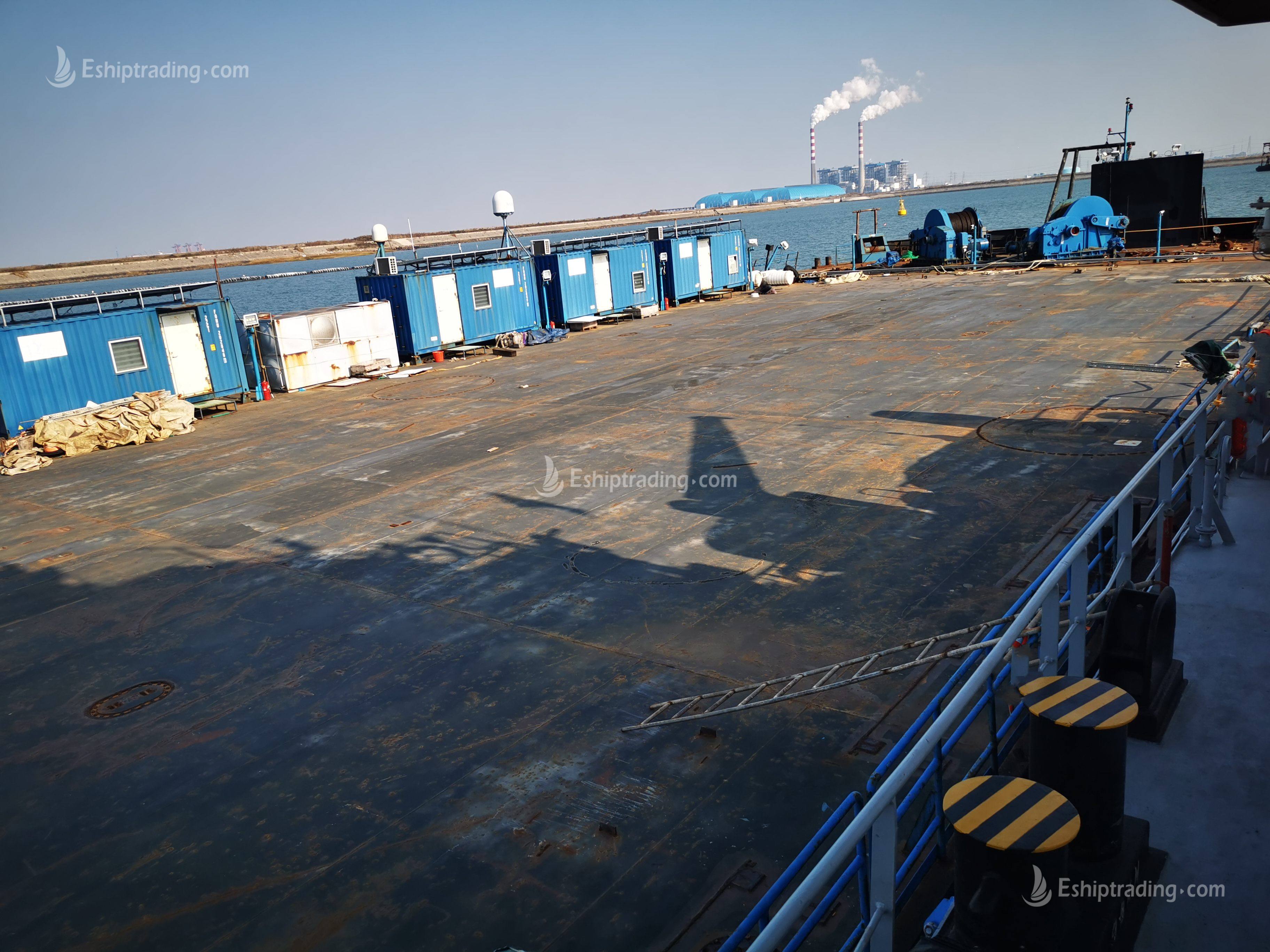 310 FT Non-self-propelled deck barge For Sale