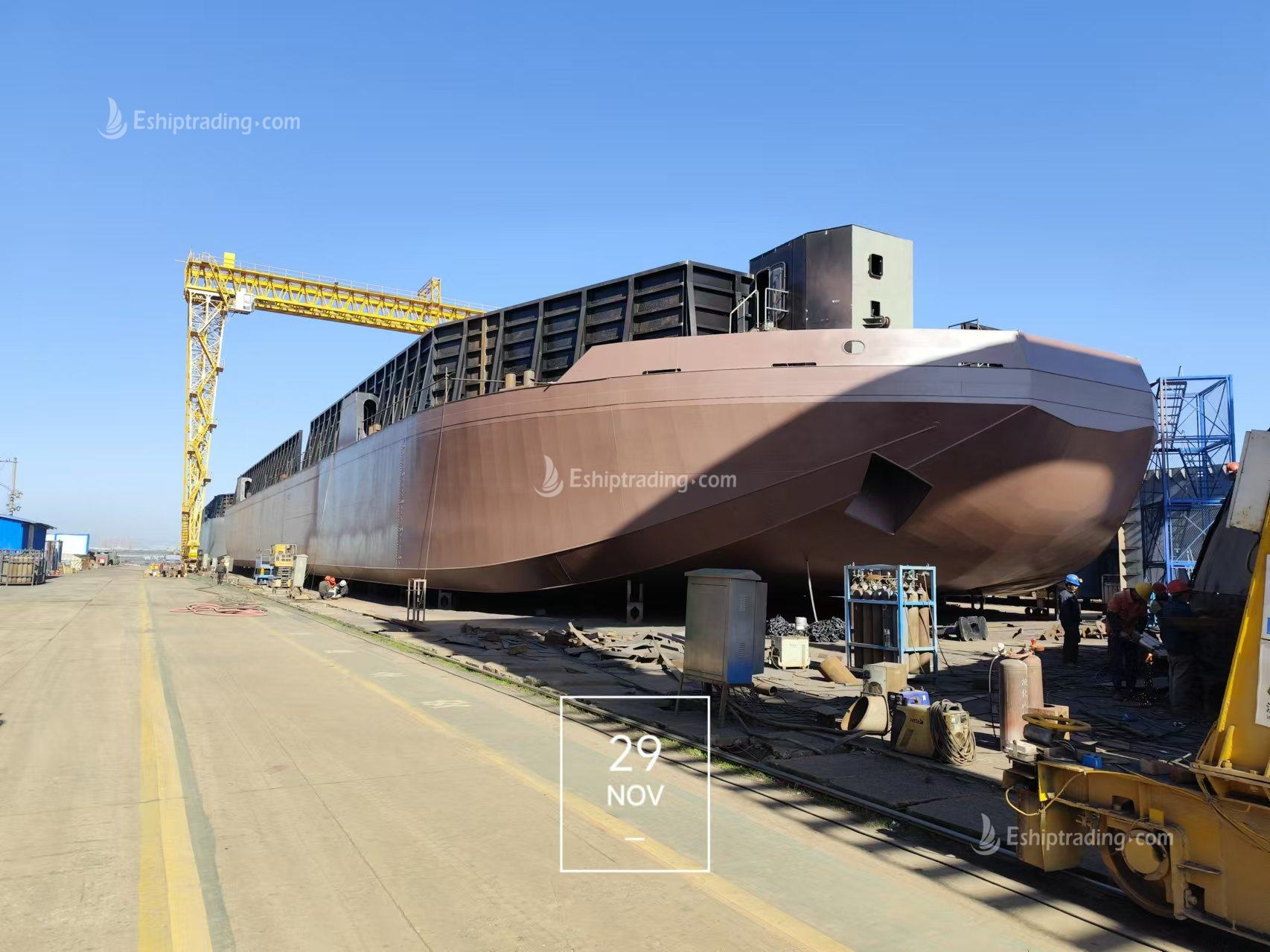 310 FT Non-self-propelled deck barge For Sale