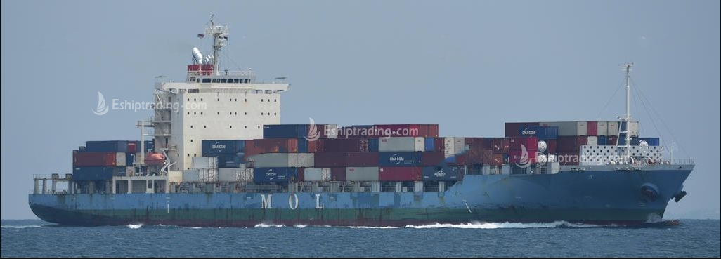 2553 TEU Container Ship For Sale