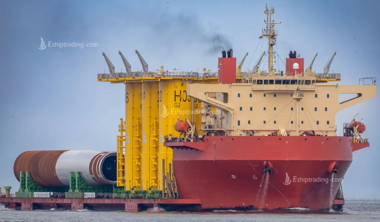 24000 T Semi-submersible Barge  For Sale