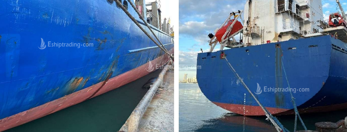 1118 TEU Container Ship For Sale
