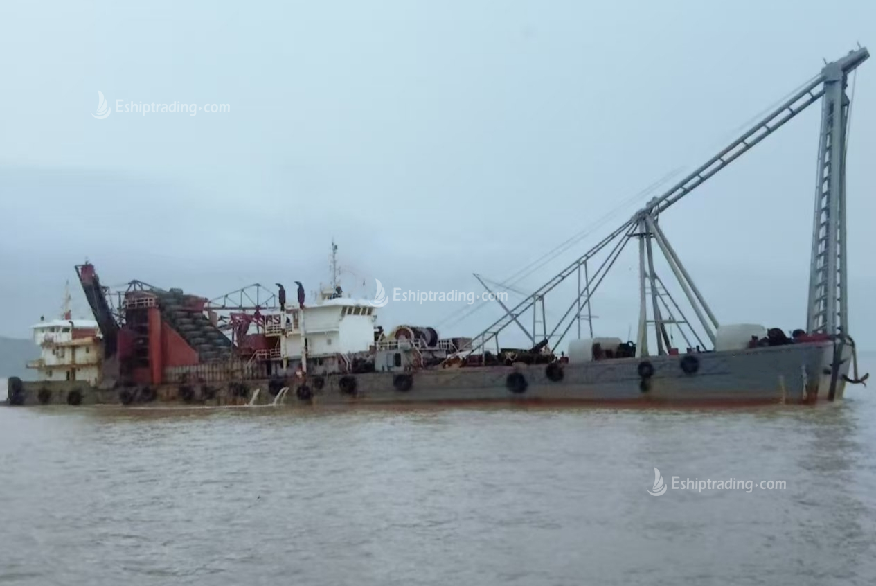 631 T Sand Pump Dredger For Sale