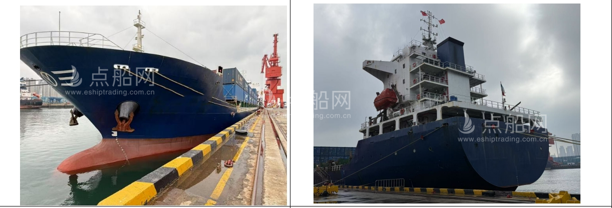 出售1265箱集装箱船