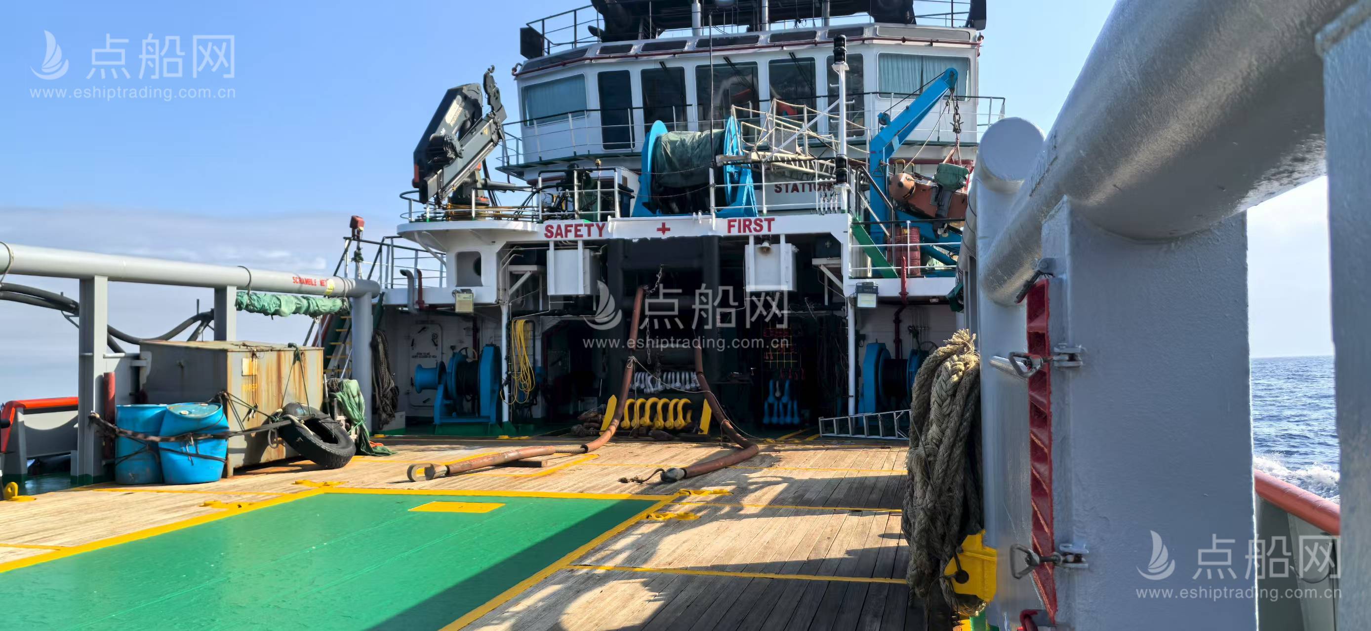 出售5222 马力三用拖轮