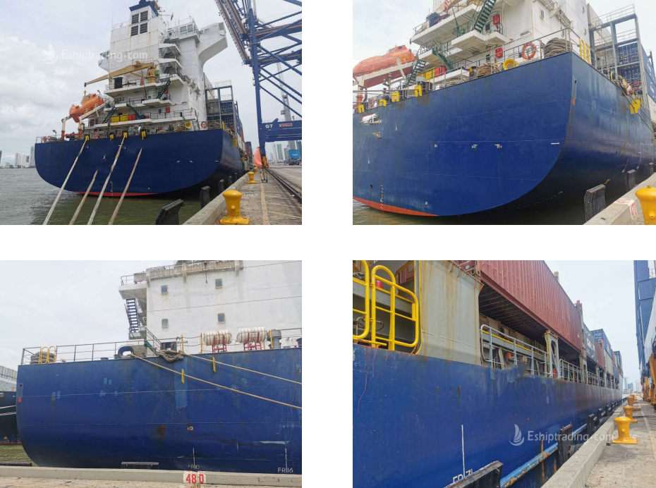 1740 TEU Container Ship For Sale