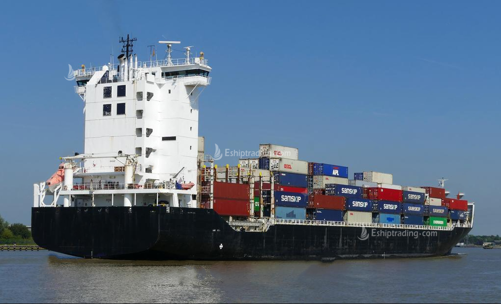 1638 TEU Container Ship For Sale