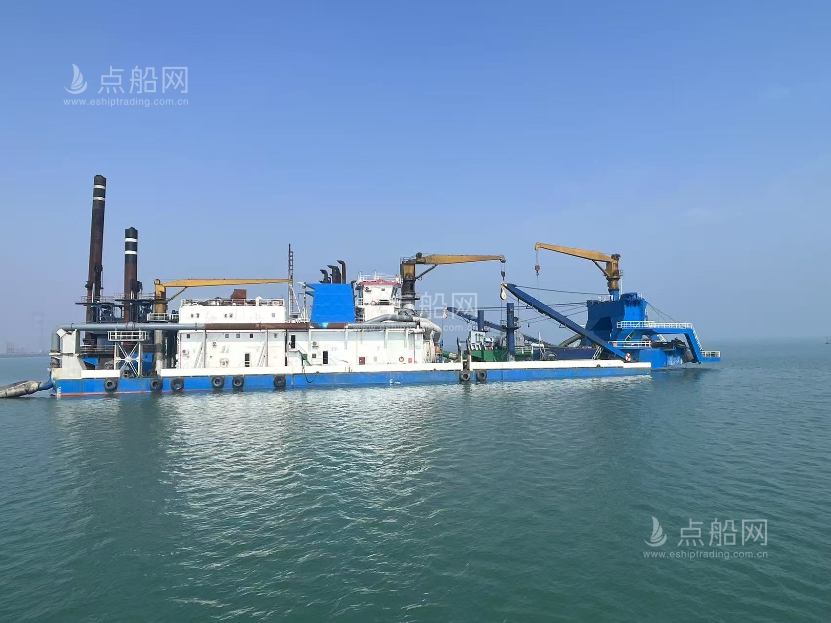 出售4000m³/h绞吸挖泥船
