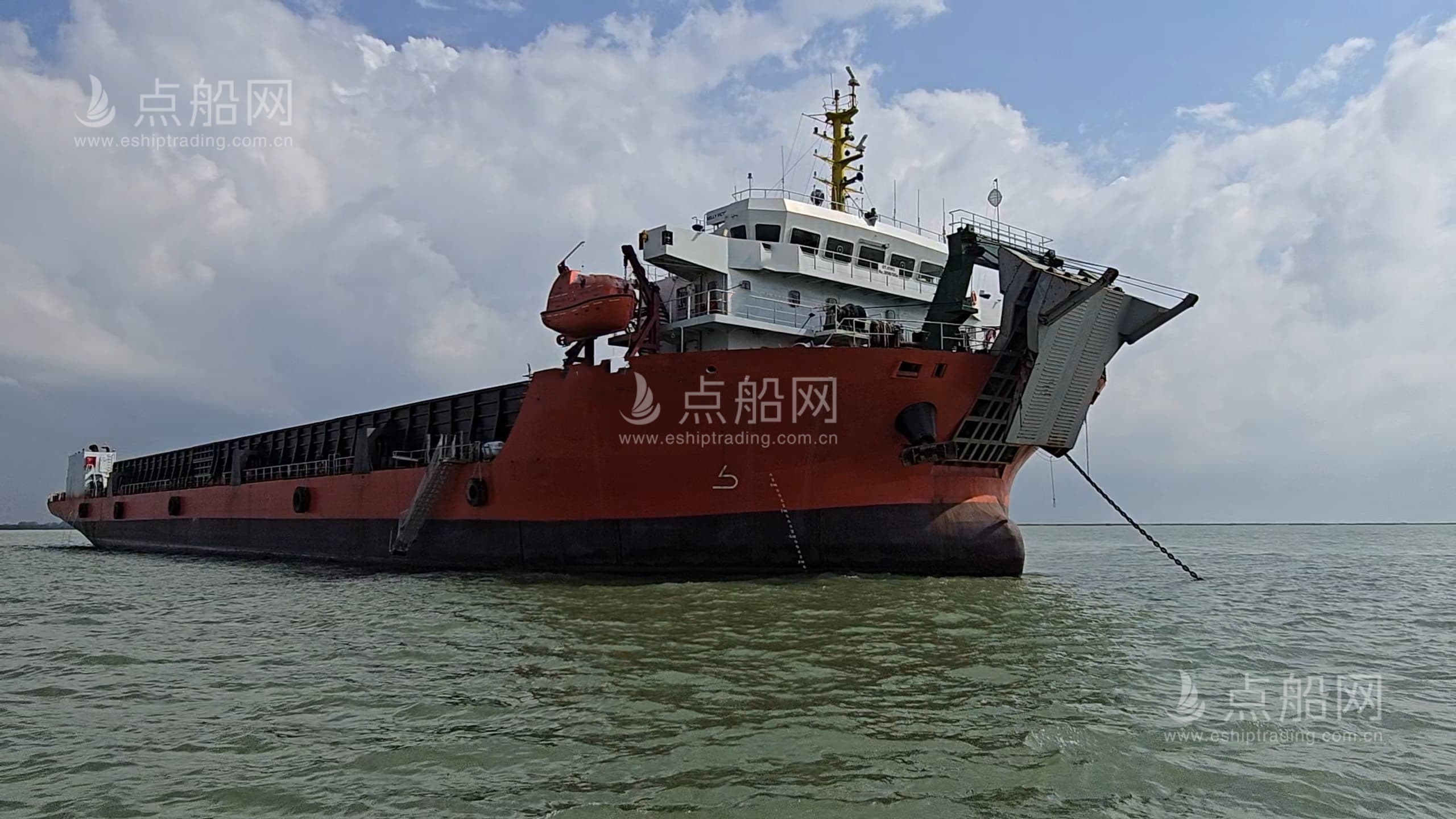 出售11564吨甲板货驳