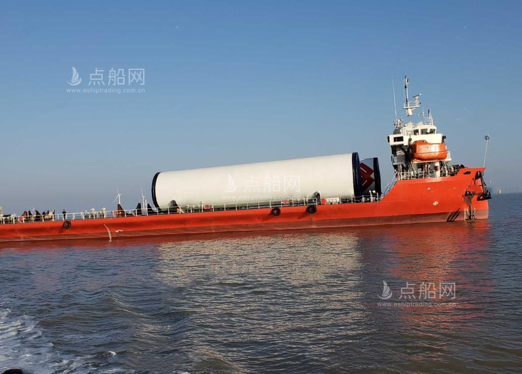 出售4471吨甲板货驳