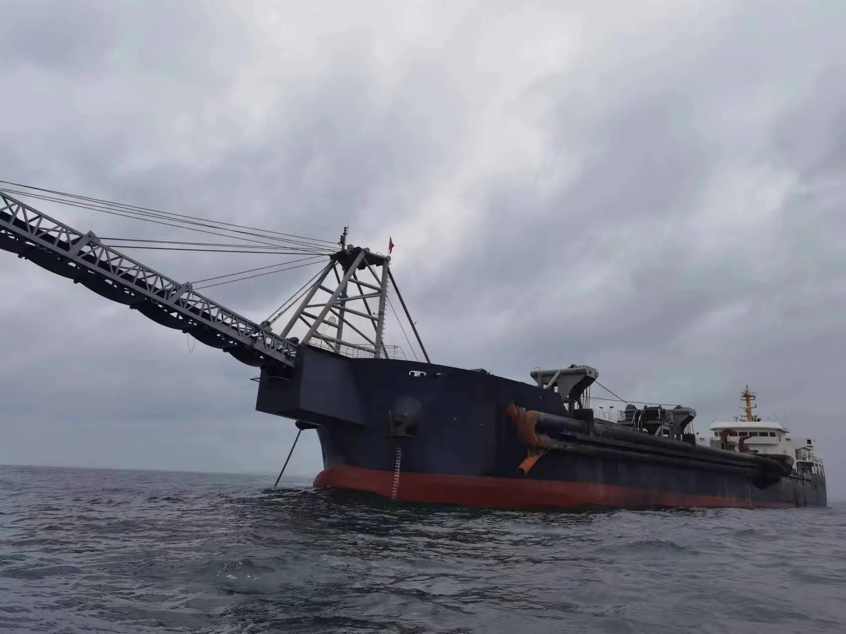 出售8162吨自吸自卸沙船