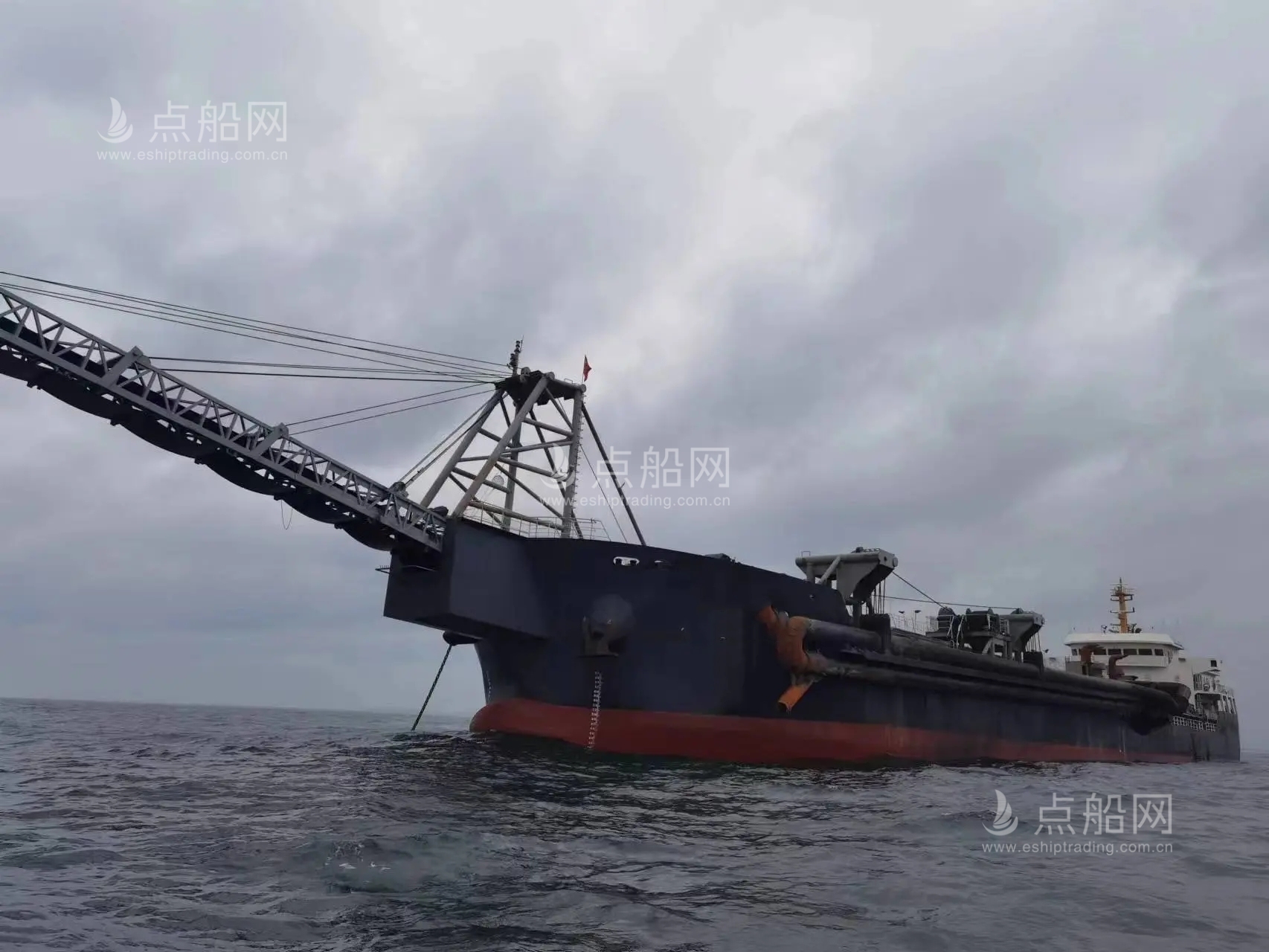 出售8162吨自吸自卸沙船