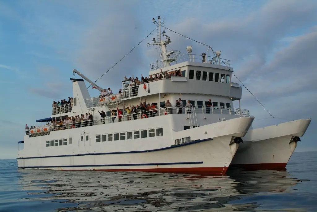 出售267人双体客船